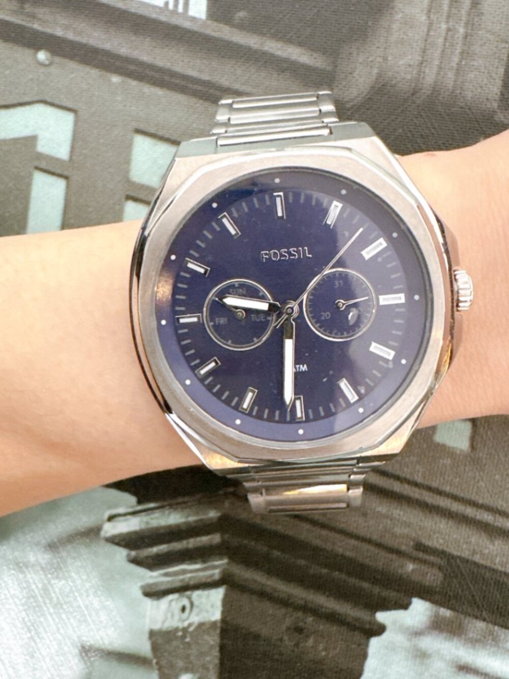 Fossil BQ2610 Evanston Multifunction Stainless Steel Watch